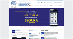 Desktop Screenshot of oim.org.mx