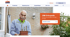 Desktop Screenshot of oim.nl