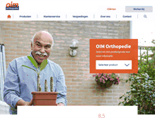 Tablet Screenshot of oim.nl